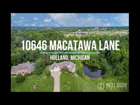 10646 Macatawa Lane, Holland, MI home video tour