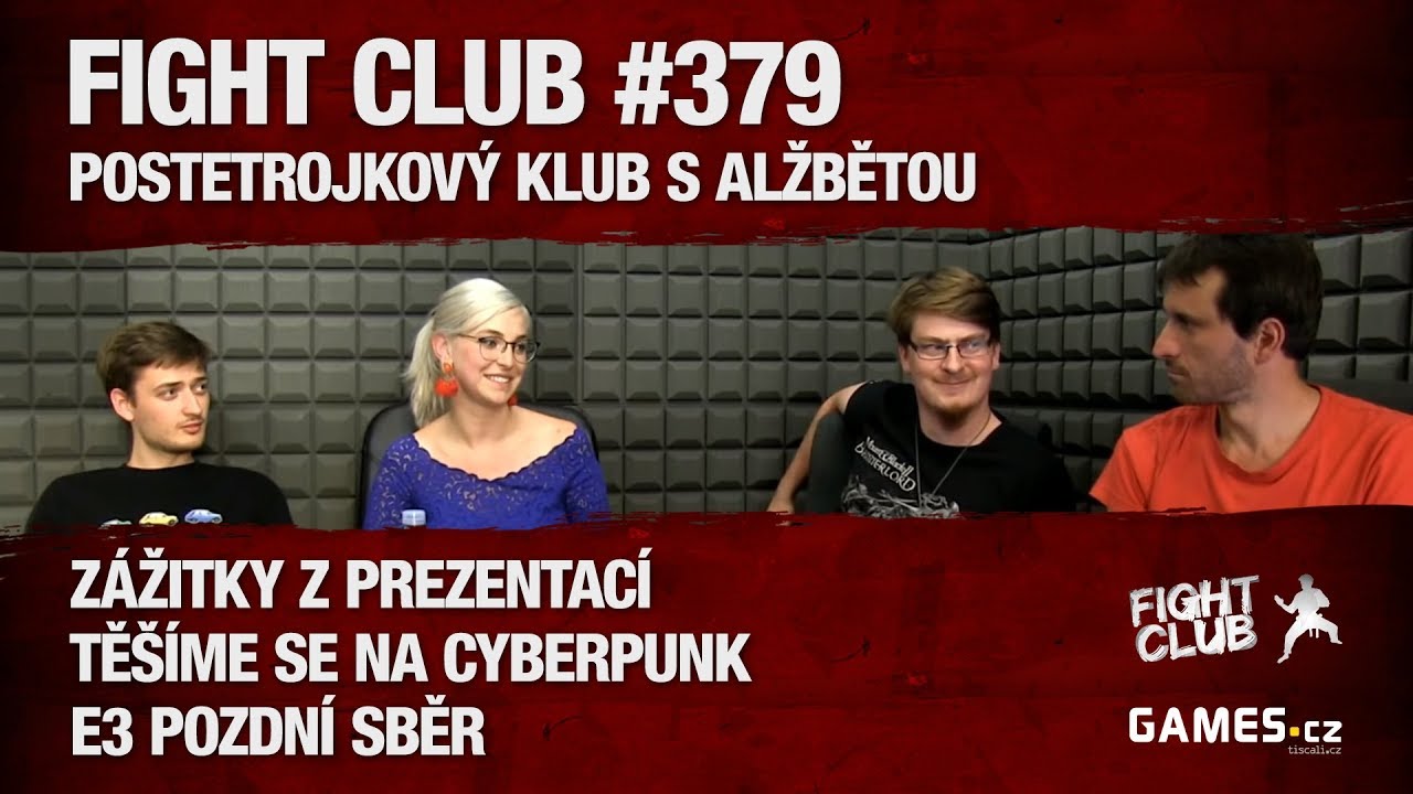 Fight Club #379: PostEtrojkový klub s Alžbětou - YouTube