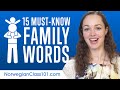 15 Must-Know Family Words