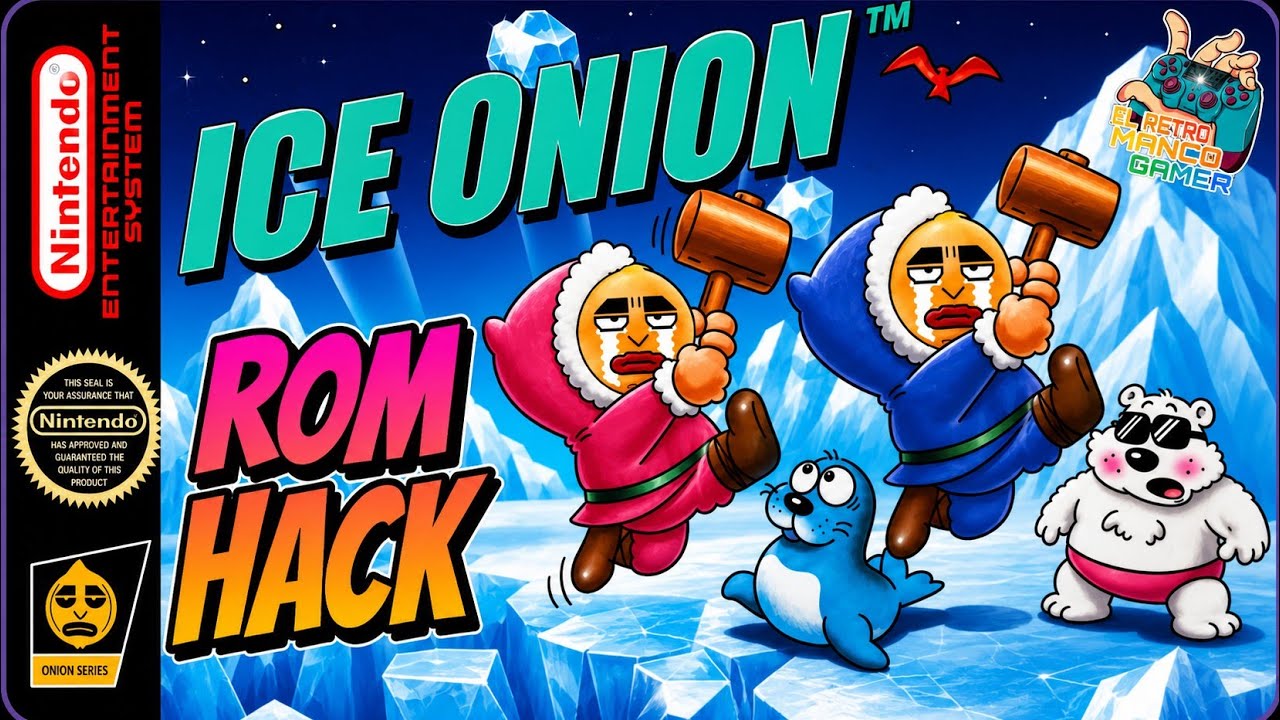 ICE ONION - ROMHACK 🧅 NES (FamilyGame)
