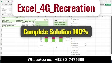 Excel_4G_Recreation | Excel 4G Recreation | G019_XL_CH04_GRADER_4G_AS #excel4g #recreation1.3 #4g