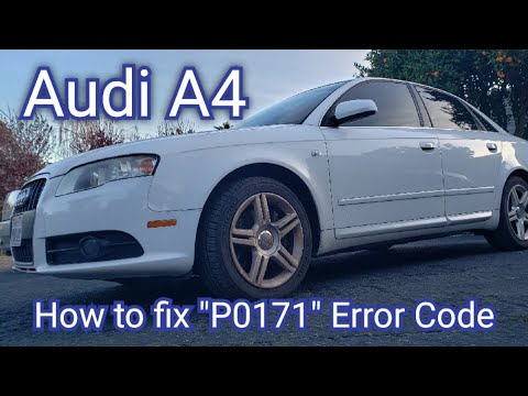 How To Fix "P0171" Code | EP-1 | Audi A4 | MAF Sensor #audia4