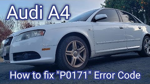 How To Fix "P0171" Code | EP-1 | Audi A4 | MAF Sensor #audia4