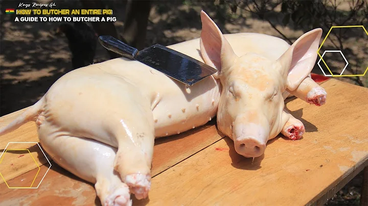 How to Butcher an Entire Pig / Step by Step, the Entire Breakdown // A Guide to How to Butcher a Pig