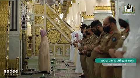 صلاه التراويح المسجد النبوي الشيخ أحمد طالب(تلاوه رائعه من سوره النحل)ليله ١٩ رمضان