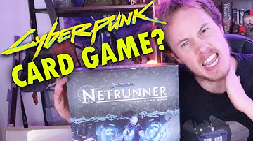Netrunner Review — Cyberpunk 2077 in a card game?