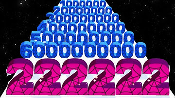 Number Rush: 2048 Challenge vs Giant Rush - All Level (Max Level, Math Game) New Update