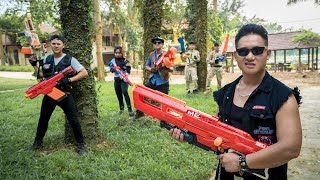 3T Nerf War : Captain SEAL X Nerf Guns Fight Crime Group Dr Lee Crazy Game Of Throne