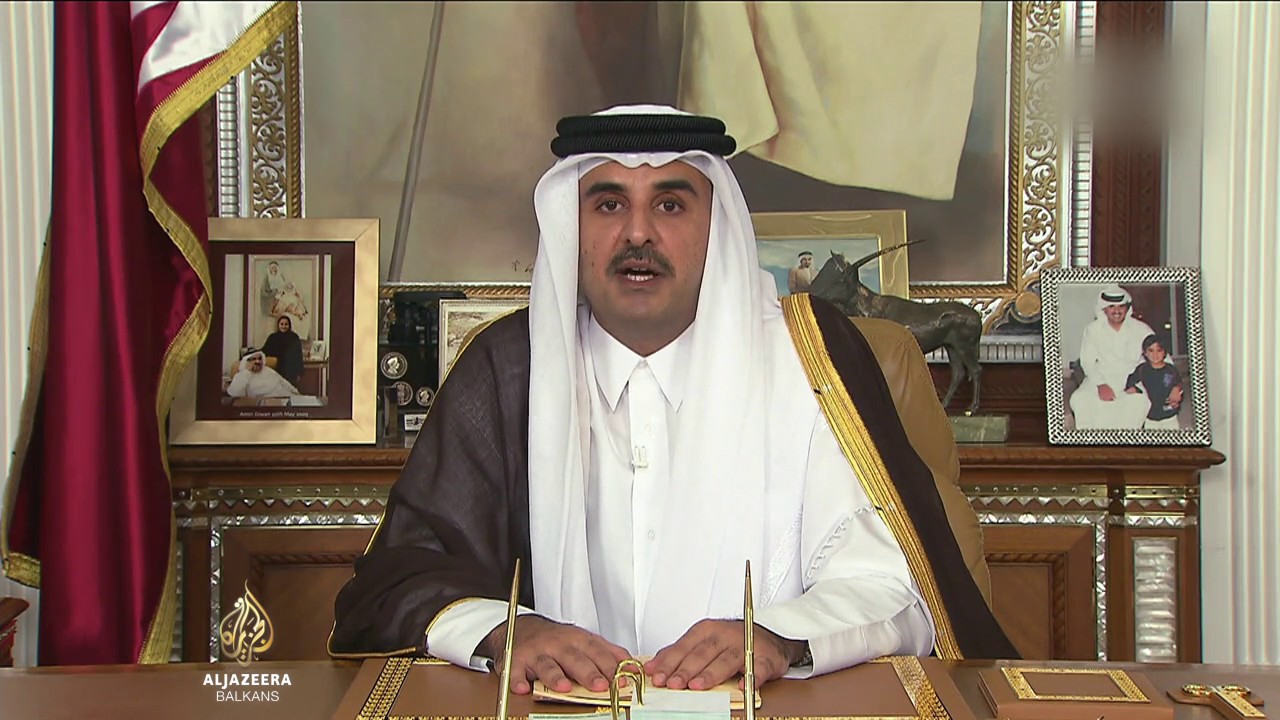 أمير قطري يدعو إلى الحوار والوحدة