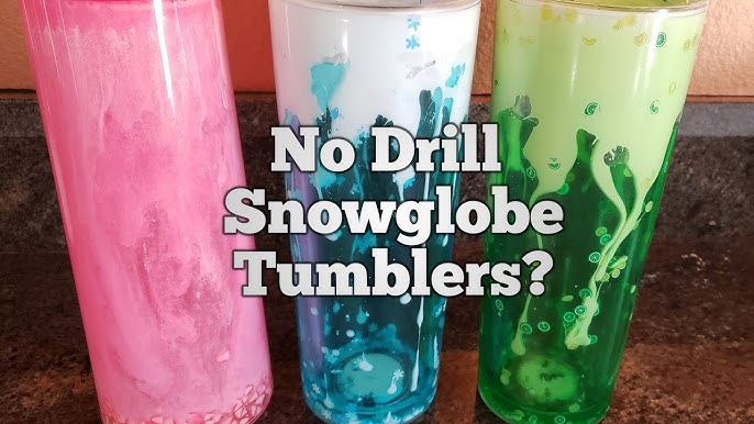 sealing snowglobe tumblers with gorilla glue dots｜TikTok Search