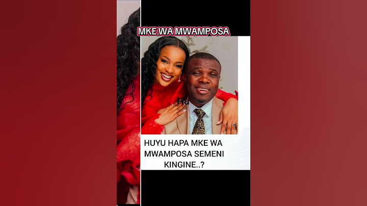 Mwamposa ajibu maswali mengi kwa waumini wake, kama ameoa ama hajaoa baada ya kumtambulisha mke wake
