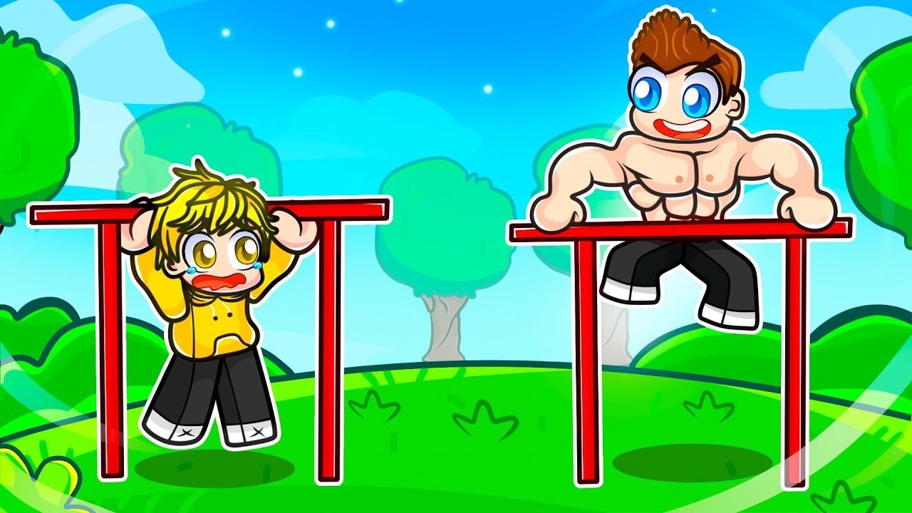 Podciągam się 9999999 Razy w Roblox!