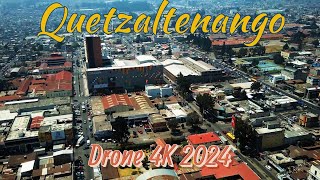 Quetzaltenango Guatemala Drone 4K 2024