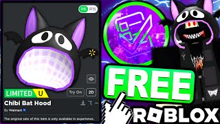 Free Ugc Limited How To Get Cute Chibi Bat Hood Roblox Walmart Discovered Event