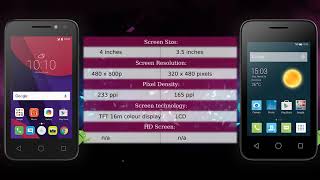 Alcatel Pixi 4 (4) vs Alcatel Pixi 3 (3.5) - Phone comparison