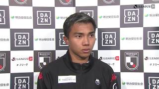28 กันยายน สัมภาษณ์หลังเกมของชนาธิป