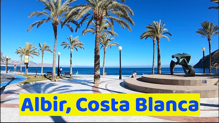 Albir near Benidorm, Costa Blanca, Spain. Afternoon Walking Tour to the Promenade and Beach 🇪🇸