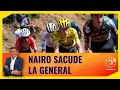 Nairo amenaza el podio del Ineos en el Tour de Francia; Héctor Urrego