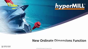 hyperCAD-S 2019.1 - Ordinate Dimensions Function