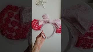 DIY #1 Sleepy Beauty Ears 🌺🐇 #shorts #disney #diy