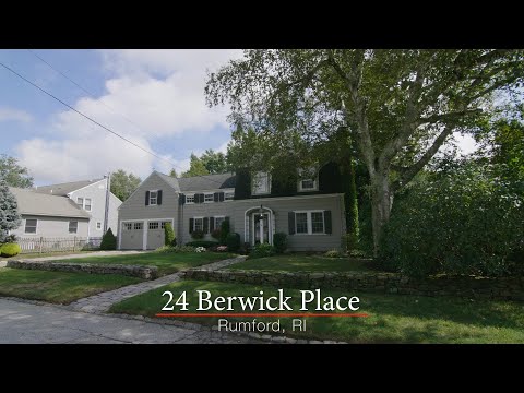24 Berwick Place, Rumford, RI home video tour