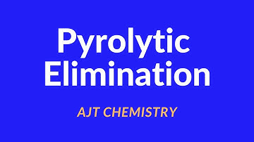 Pyrolytic Elimination /Ei Elimination/Malayalam/  AJT Chemistry