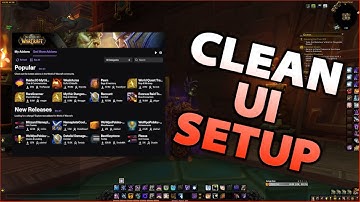 WoW CLEAN UI Setup | Addons Guide