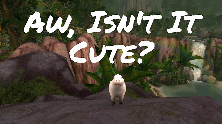 Aw, Isn't It Cute & Veteran Nanny - Children's Week Achievement Guide (World of Warcraft)