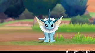 Vaporeon In Camp - Pokemon Sword & Shield