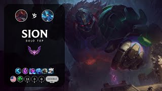 Sion Top vs Gwen - NA Master Patch 14.1