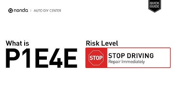 What is P1E4E Engine Code [Quick Guide]