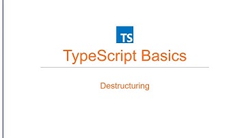 TypeScript Basics | 25 Destructuring