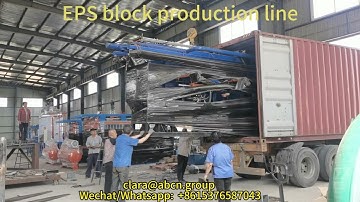 Philippines EPS block Production Line,eps foam air-cooling block molding machine production line#eps