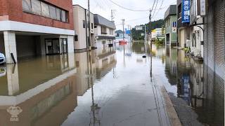 【被害まとめ】青森県津軽で線状降水帯が発生　鰺ヶ沢で観測史上最大214ミリの24時間降水量観測　各地で浸水・土砂崩れ相次ぐ
