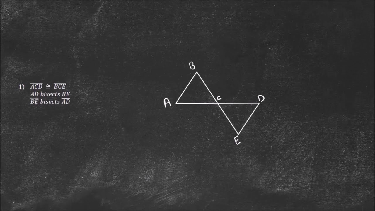 Practice Recognizing Congruent Triangles