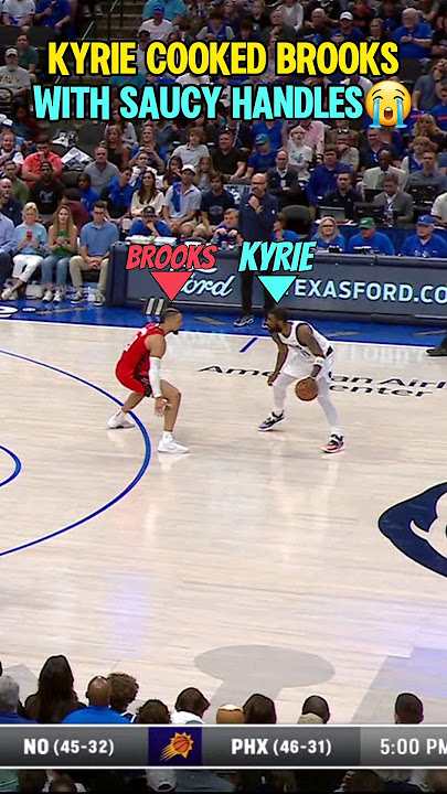Kyrie showed Brooks NO MERCY!😭