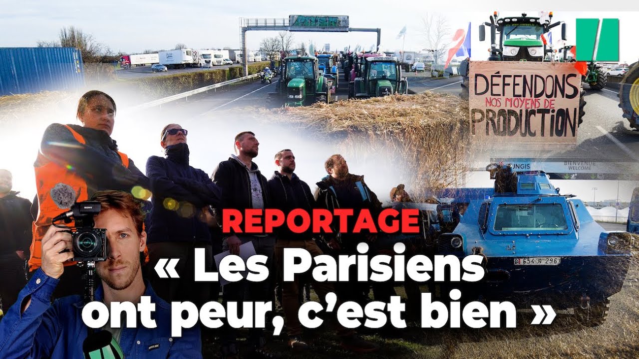 Sur l'A6, on a suivi le début du « siège de Paris » avec les agriculteurs