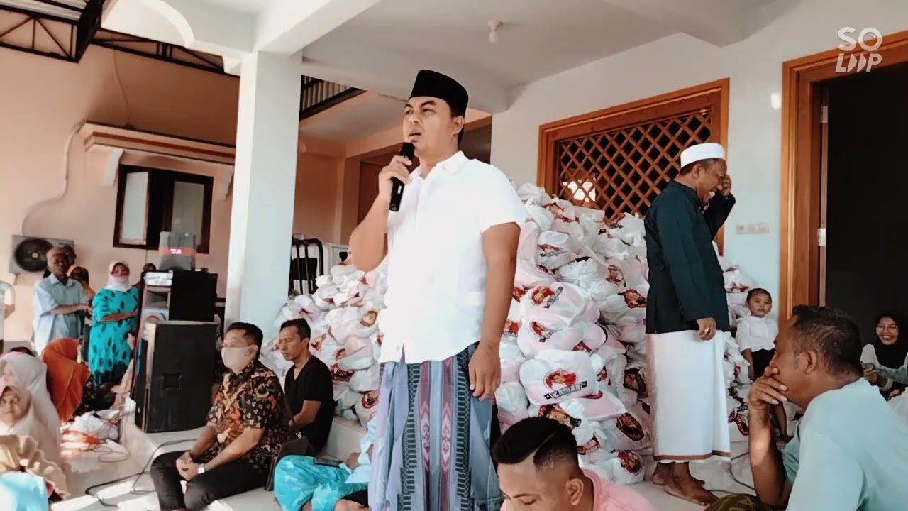 KADES MILYARDER KETAPANG DAYA BAGI-BAGI UANG KE RAKYATNYA di bulan Ramadhan 2021
