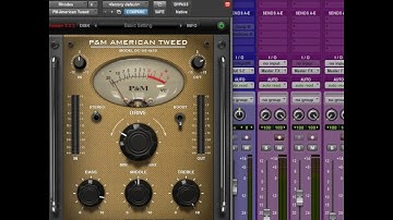 DC offset on P&M American Tweed