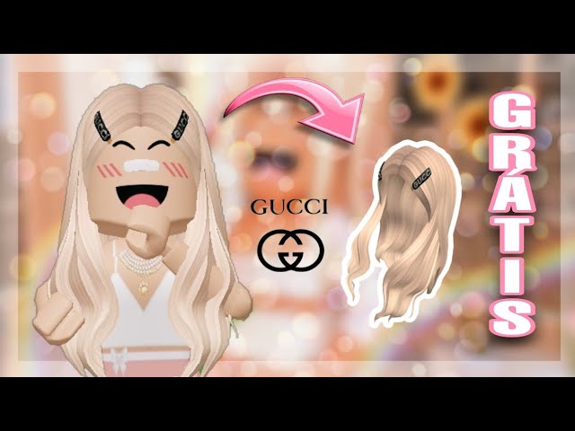 ROBLOX - COMO CONSEGUIR O CABELO GRÁTIS DA GUCCI NO ROBLOX 