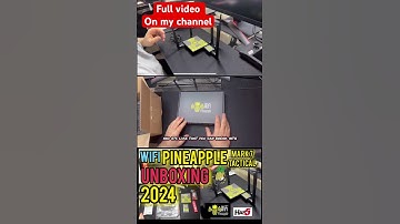 WiFi Hacking Tool unboxing! #computersecurity #foryou #hacker #cybersecurity