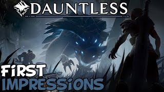 Dauntless First Impressions 'Is It Worth Playing?'