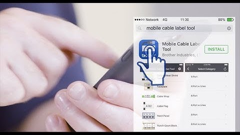 01 PT-E550W | How To | Downloading the App and Connecting | UK
