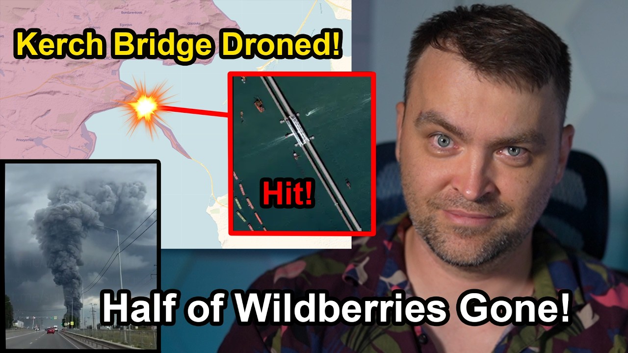 ⁣Update from Ukraine | Wow! Crimea Bridge was Hit! Half of Wilberries Warehouses are Gone