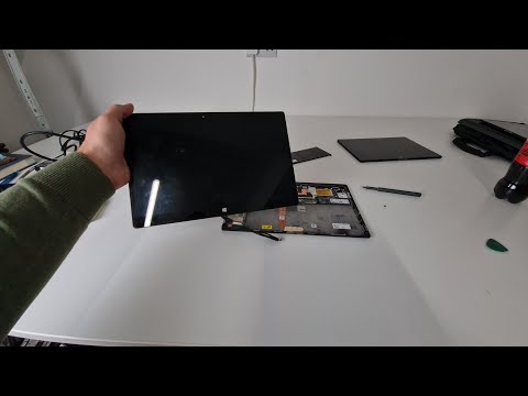 Dell 7275 2 in 1 how to replace touchscreen