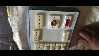 1 holder 1 indicator 3 ,,2 pin socket 1, 5 pin socket 4 switch board ka wiring sikhe