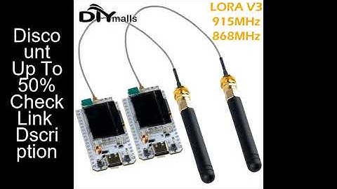 2 sets ESP32 Lora V3 Kit 0.96 Inch OLED Display Development Board 868MHz 915MHz LoRa32 SX1262 for Ar