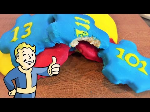 Fallout Sugar Cookies - Vault Door & Rad-X