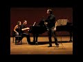 Claude Debussy Premiere Rhapsodie Marco Bonfigli Clarinete - Sebastian Collazos Piano