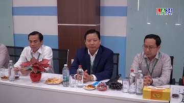 Lãnh đạo tỉnh thăm, chúc Tết các doanh nghiệp tại TP. Tân An I LONG AN TV